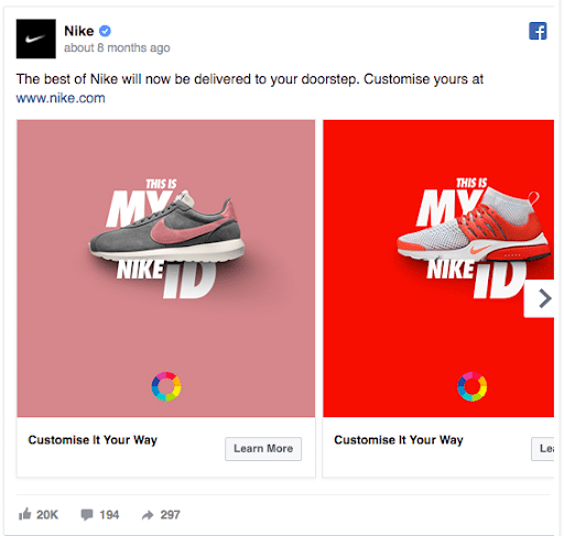 Social Advertising Examples